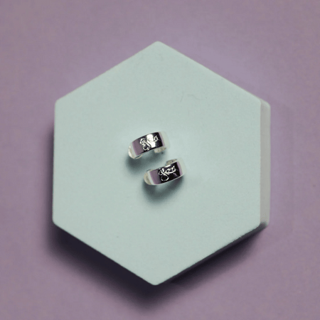 A Lil Bit Of Grá Hoop Earrings Silver- Lillys Pharmacy and Health Store