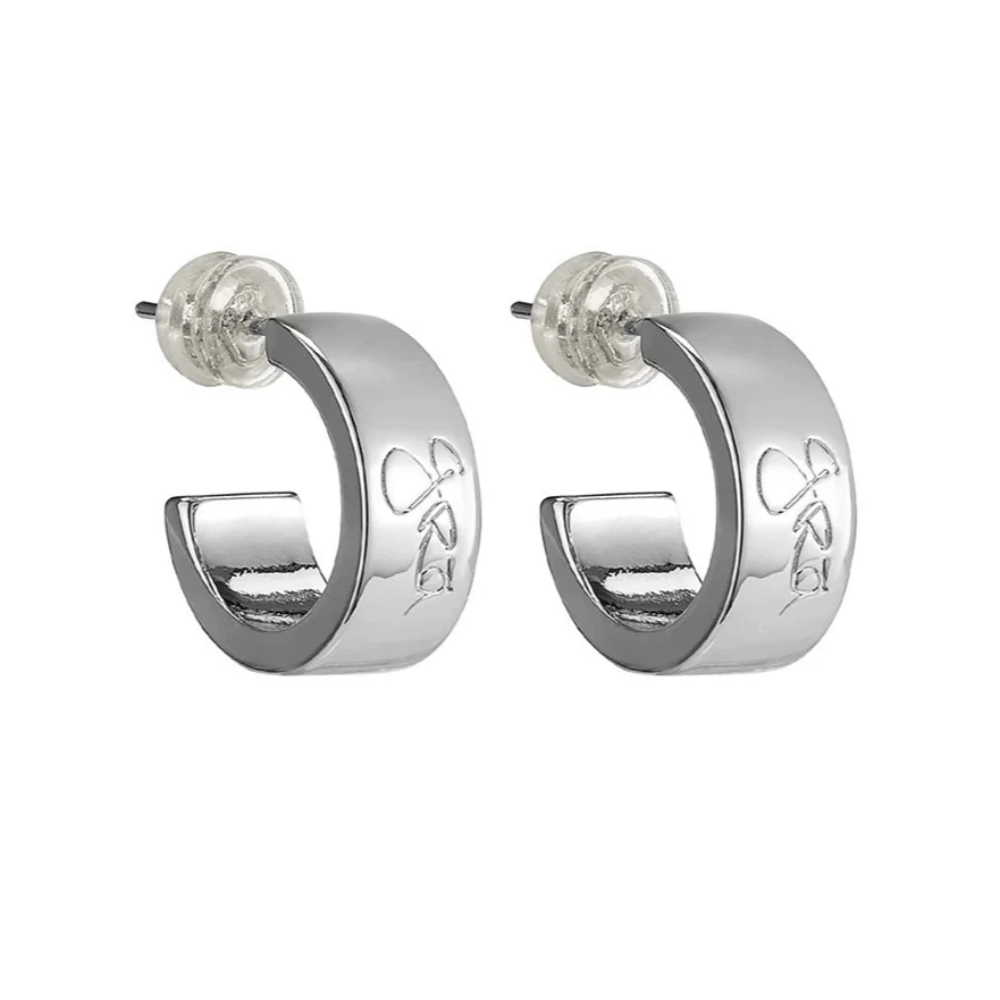 A Lil Bit Of Grá Hoop Earrings Silver- Lillys Pharmacy and Health Store