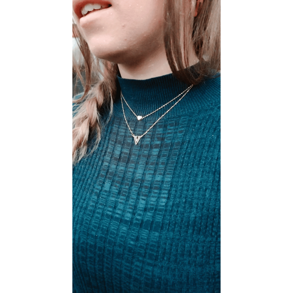 A Lil Bit of Love necklace Silver- Lillys Pharmacy and Health Store