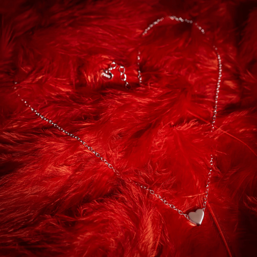 A Lil Bit of Love necklace Silver- Lillys Pharmacy and Health Store