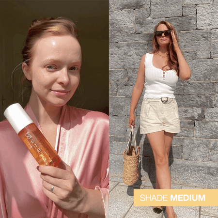 Bare by Vogue Clear Tan Water - Medium- Lillys Pharmacy and Health Store