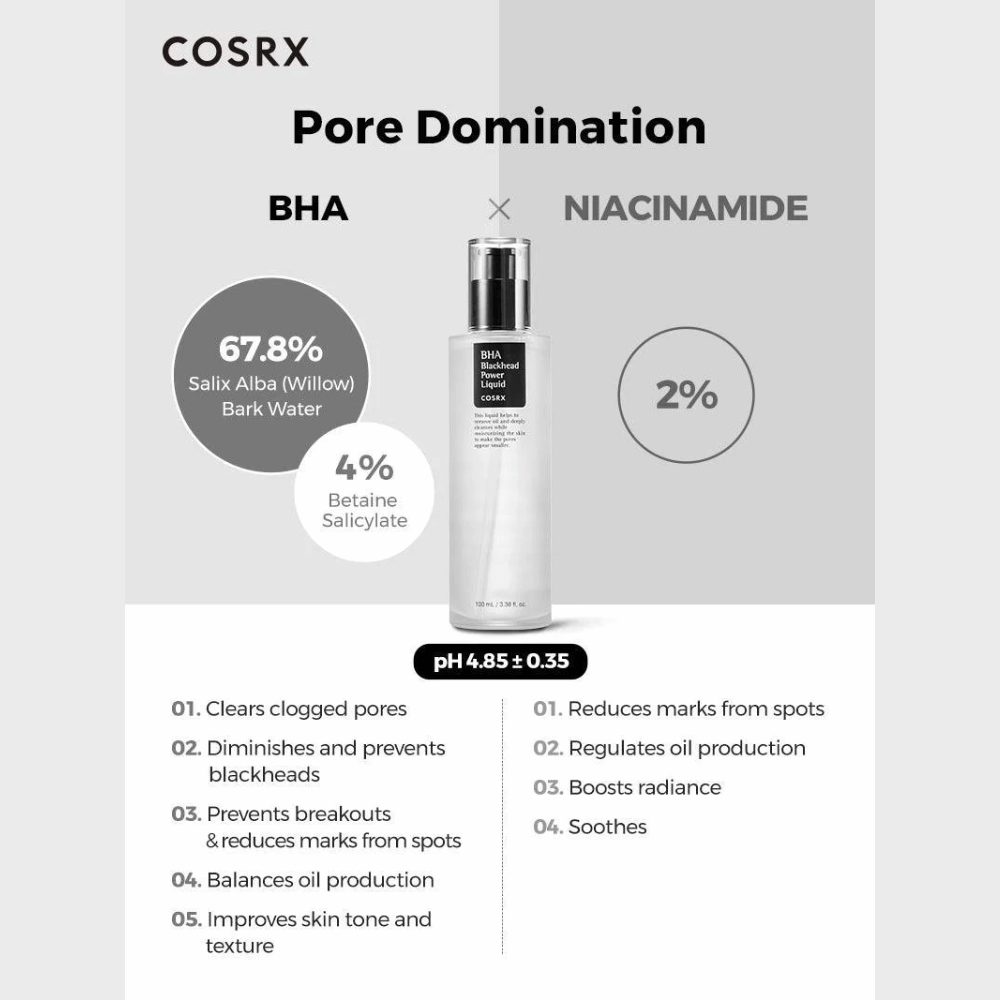 COSRX BHA Blackhead Power Liquid- Lillys Pharmacy and Health Store