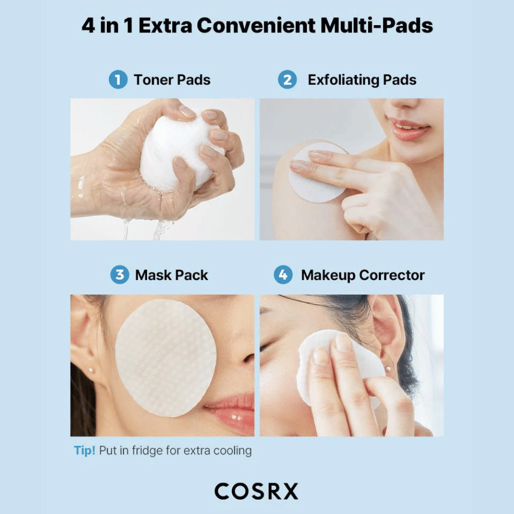COSRX One Step Moisture Up Pad- Lillys Pharmacy and Health Store