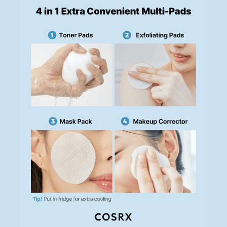 COSRX One Step Moisture Up Pad- Lillys Pharmacy and Health Store