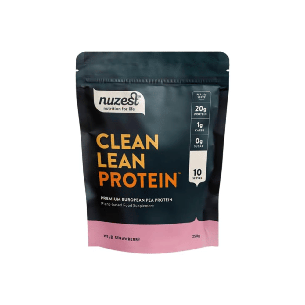 Clean Lean Protein Wild Strawberry CLP 10 Serve 250g- Lillys Pharmacy and Health Store