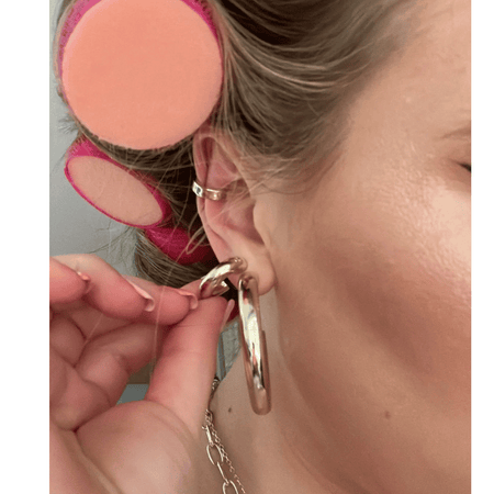 Ery Day Mini Hoop Earrings Gold- Lillys Pharmacy and Health Store