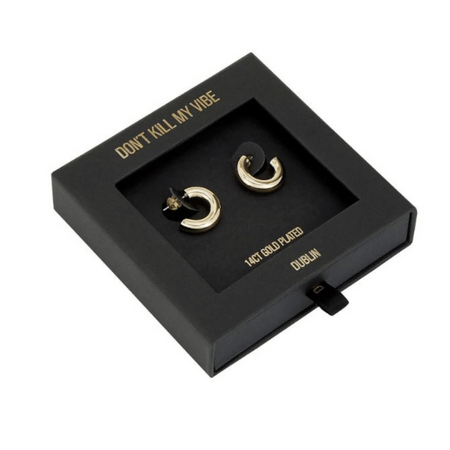 Ery Day Mini Hoop Earrings Gold- Lillys Pharmacy and Health Store