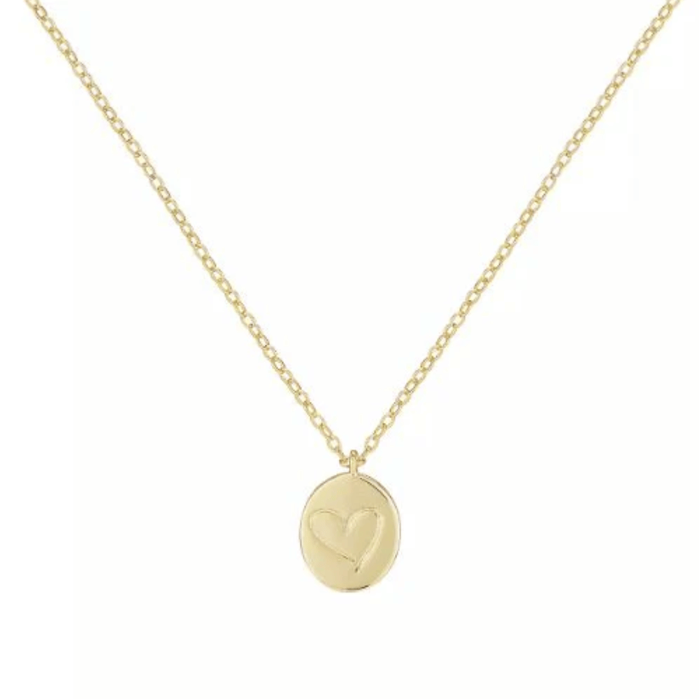 From The Heart Necklace Gold- Lillys Pharmacy and Health Store