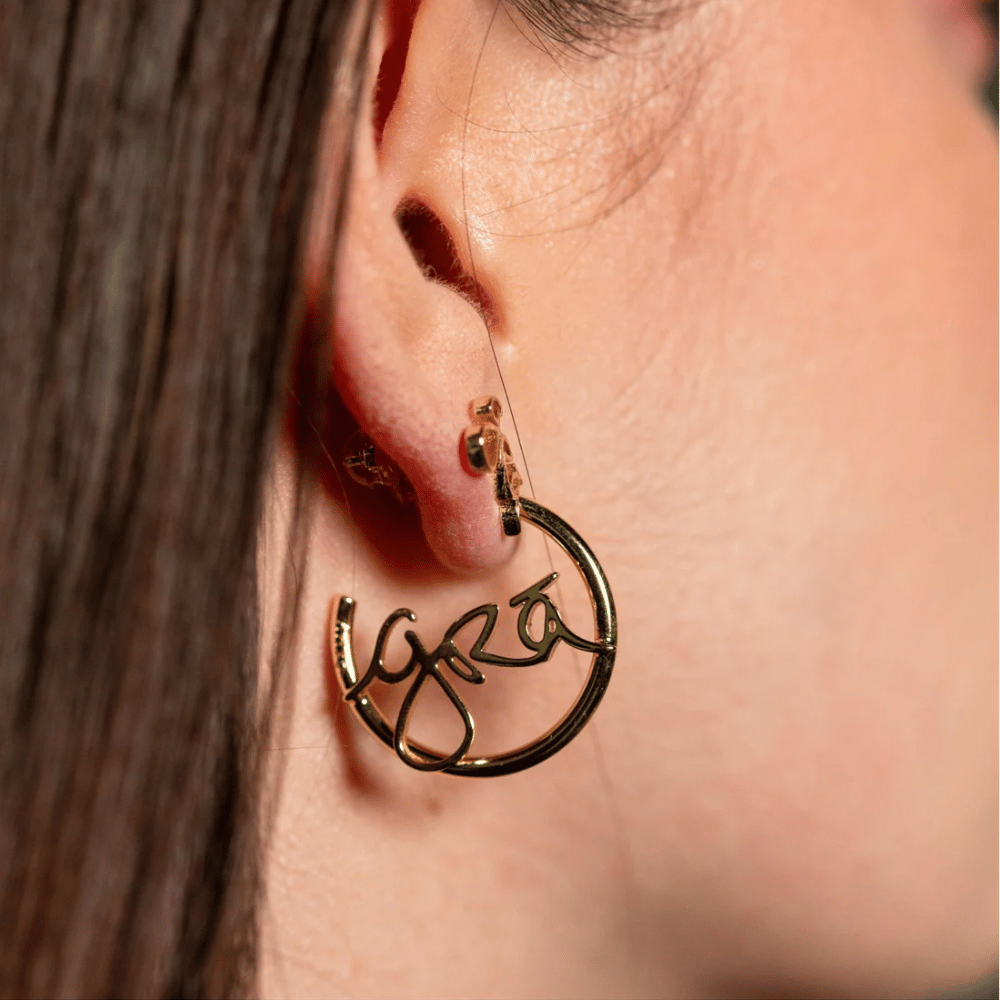 Grá Beag Hoop Earrings Gold- Lillys Pharmacy and Health Store