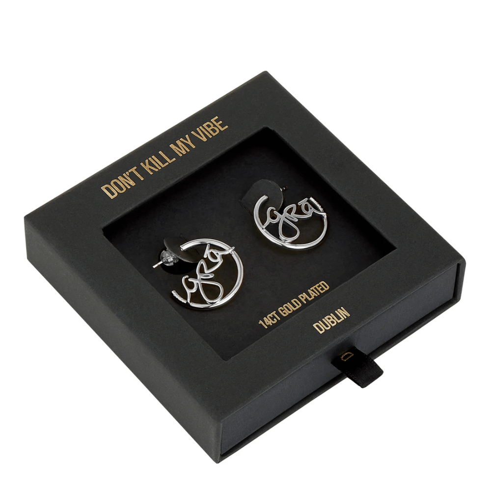 Grá Beag Hoop Earrings Silver- Lillys Pharmacy and Health Store