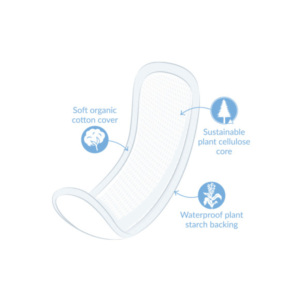 Natracare Maternity Pads 1x10- Lillys Pharmacy and Health Store