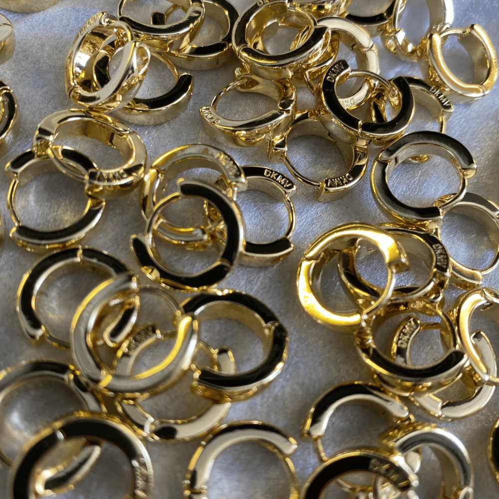 Not Yer Average Mini Hoop Earrings Gold- Lillys Pharmacy and Health Store