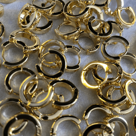 Not Yer Average Mini Hoop Earrings Gold- Lillys Pharmacy and Health Store