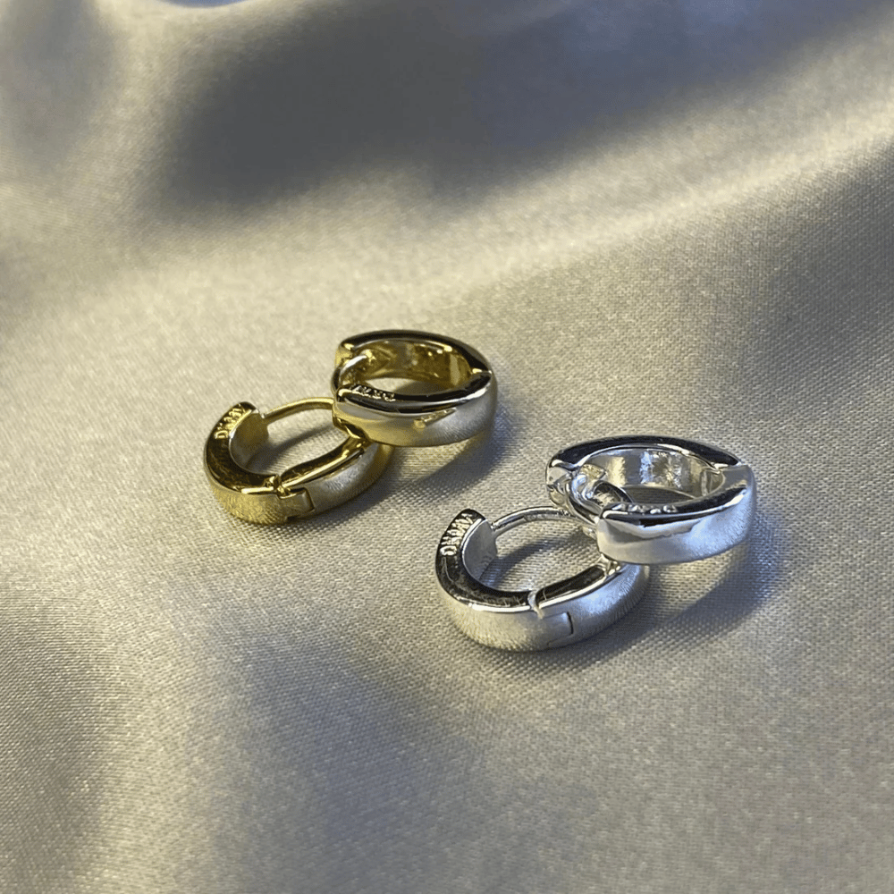 Not Yer Average Mini Hoop Earrings Gold- Lillys Pharmacy and Health Store