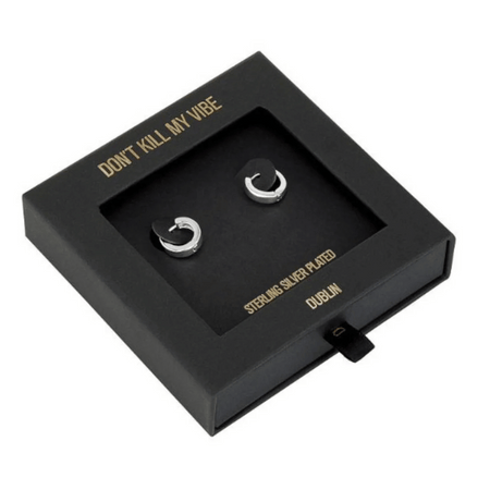 Not Yer Average Mini Hoop Earrings Silver- Lillys Pharmacy and Health Store