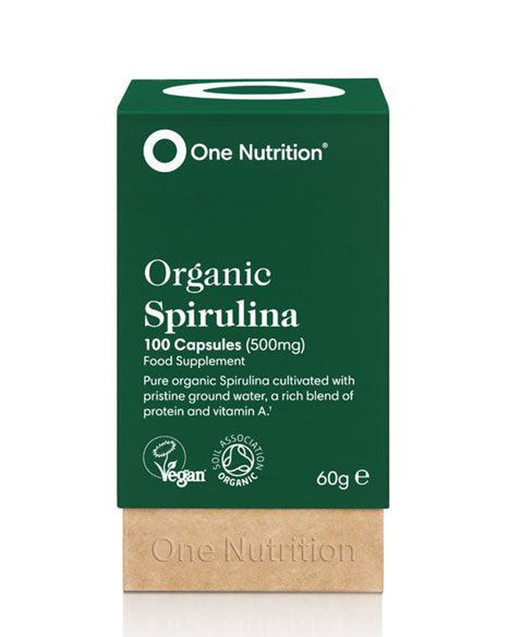 Organic Spirulina 100 vegecaps (500mg)- Lillys Pharmacy and Health Store
