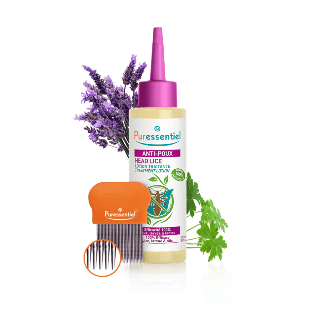 Puressentiel Head Lice Treatment Lotion + Comb- Lillys Pharmacy and Health Store