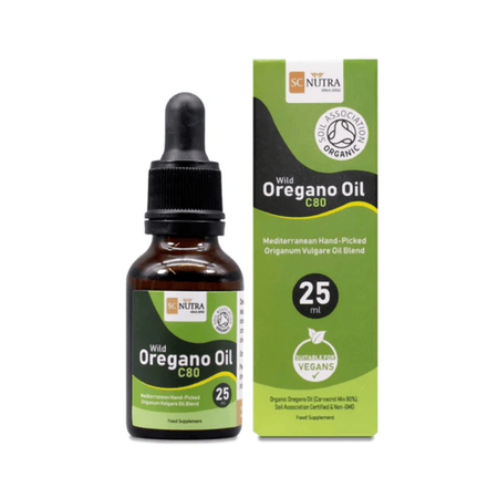 SC Nutra Organic Wild Oregano Oil C80 25ml- Lillys Pharmacy and Health Store