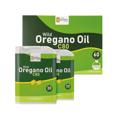 SC Nutra Wild Oregano Oil C80 Vegan Softgel Capsules 60's- Lillys Pharmacy and Health Store
