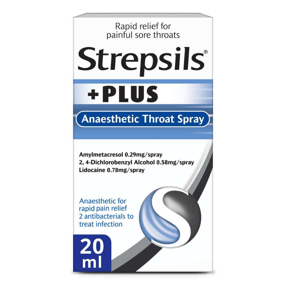 Strepsils PLUS Anaesthetic Throat Spray- Lillys Pharmacy and Health Store