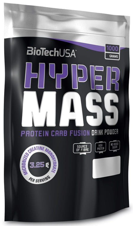 BioTechUSA Hyper Mass, Strawberry - 1000g