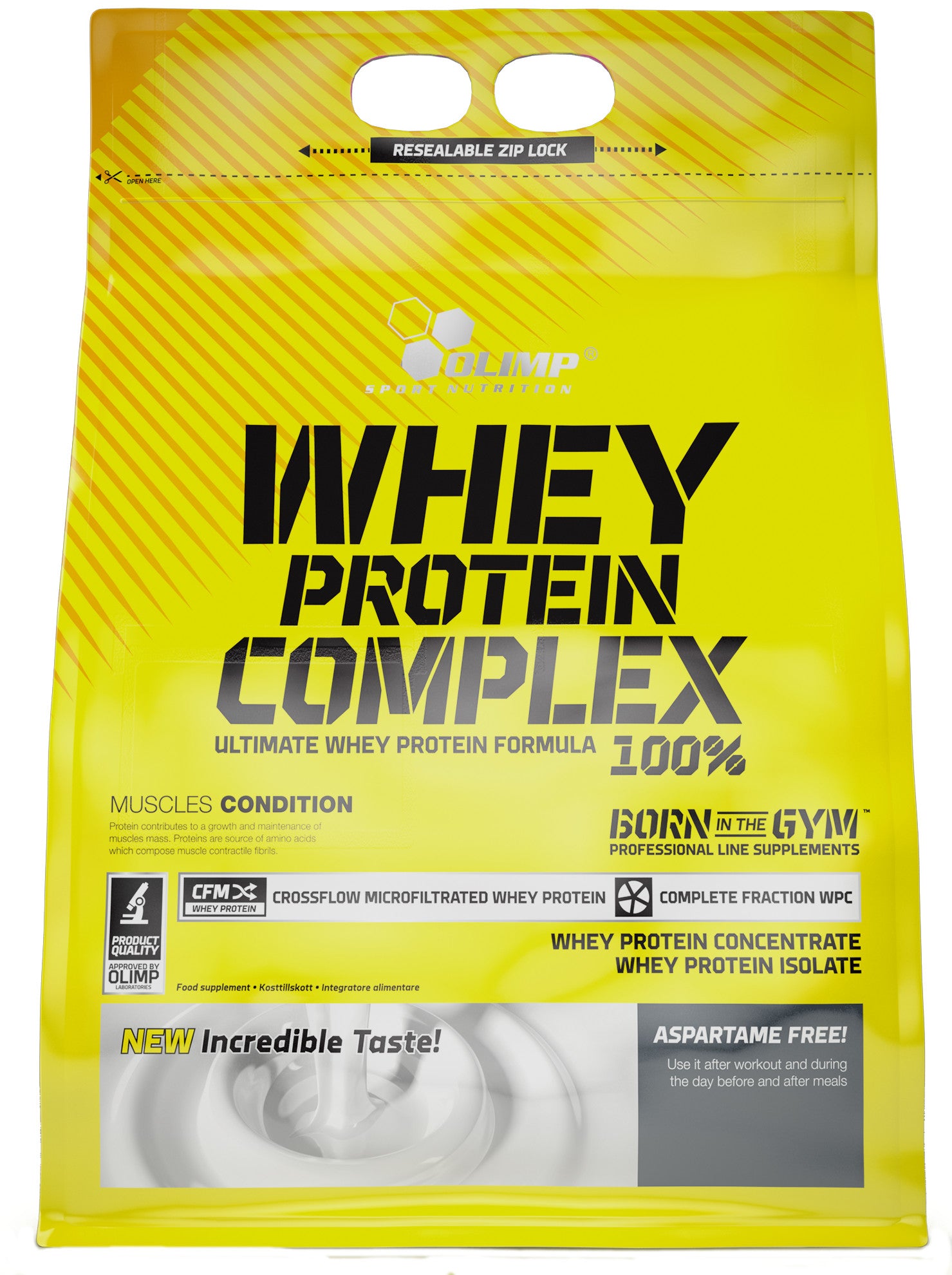 Olimp Nutrition Whey Protein Complex 100%, Strawberry - 2270g
