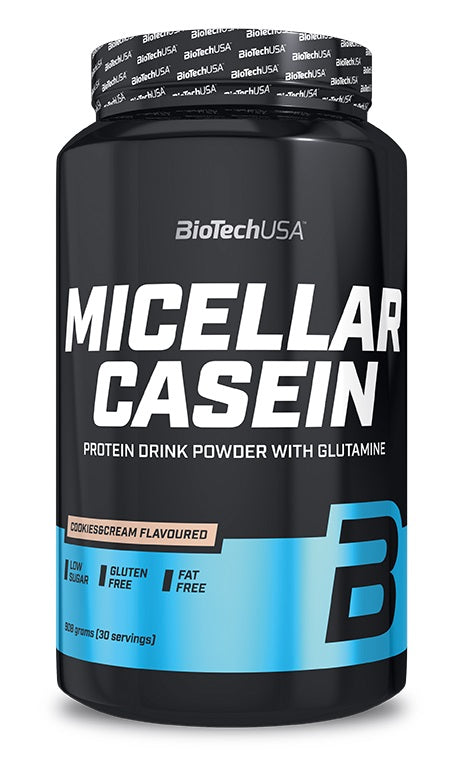 BioTechUSA Micellar Casein, Strawberry - 908g