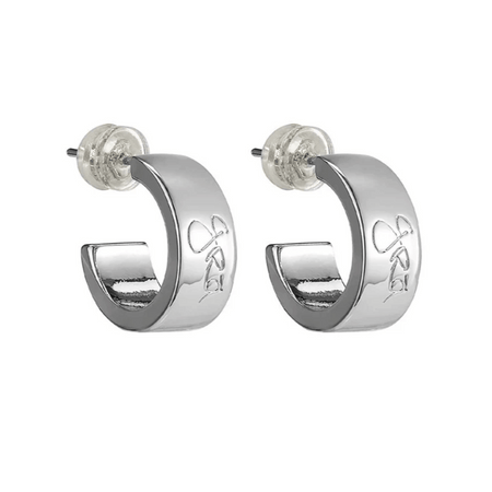 A Lil Bit Of Grá Hoop Earrings Silver- Lillys Pharmacy and Health Store