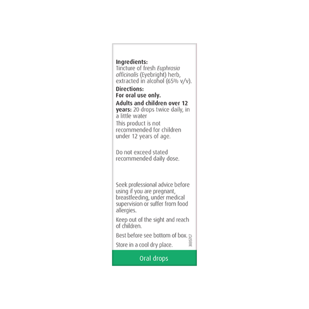 A Vogel Eyebright Euphrasia Drops 50ml- Lillys Pharmacy and Health Store