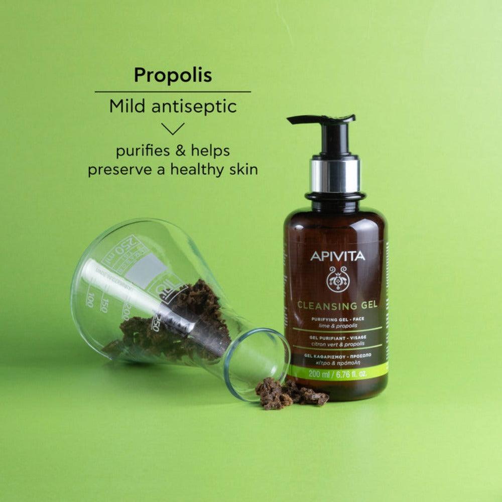 APIVITA Purifying Cleansing Gel Oily/Combination Skin 200ml- Lillys Pharmacy and Health Store
