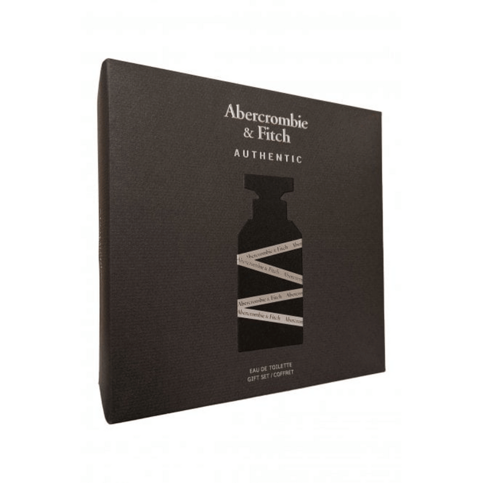 Abercrombie & Fitch Authentic Man 100ml 3pc Gift Set100ml Edt Spr, 15ml Edt Spr, 200ml Hair & Body Wash- Lillys Pharmacy and Health Store