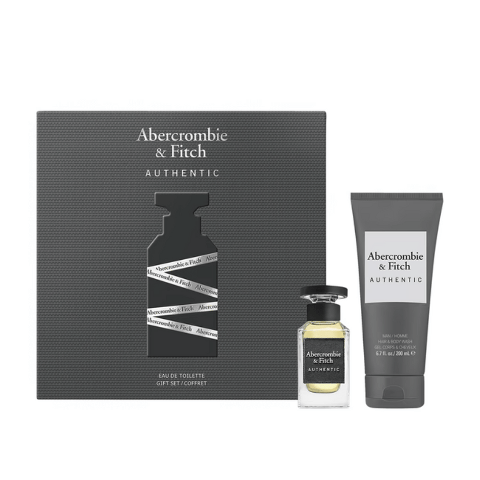 Abercrombie & Fitch Authentic Mens 50ml 2pc Gift Set