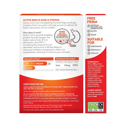 Active Iron 30s- Lillys Pharmacy and Health Store