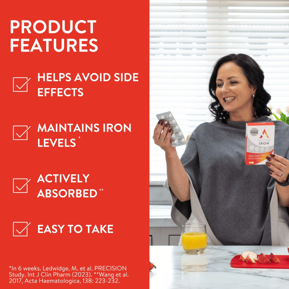 Active Iron 30s- Lillys Pharmacy and Health Store