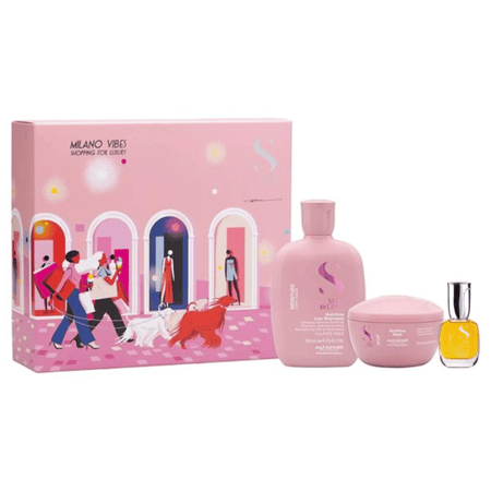 Alfaparf Semi Di Lino Moisture Trio Gift Set- Lillys Pharmacy and Health Store