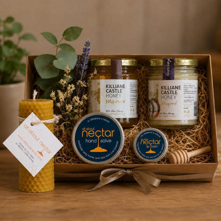 All About Nectar Honey, Skincare & Candle Hamper- Lillys Pharmacy and Health Store