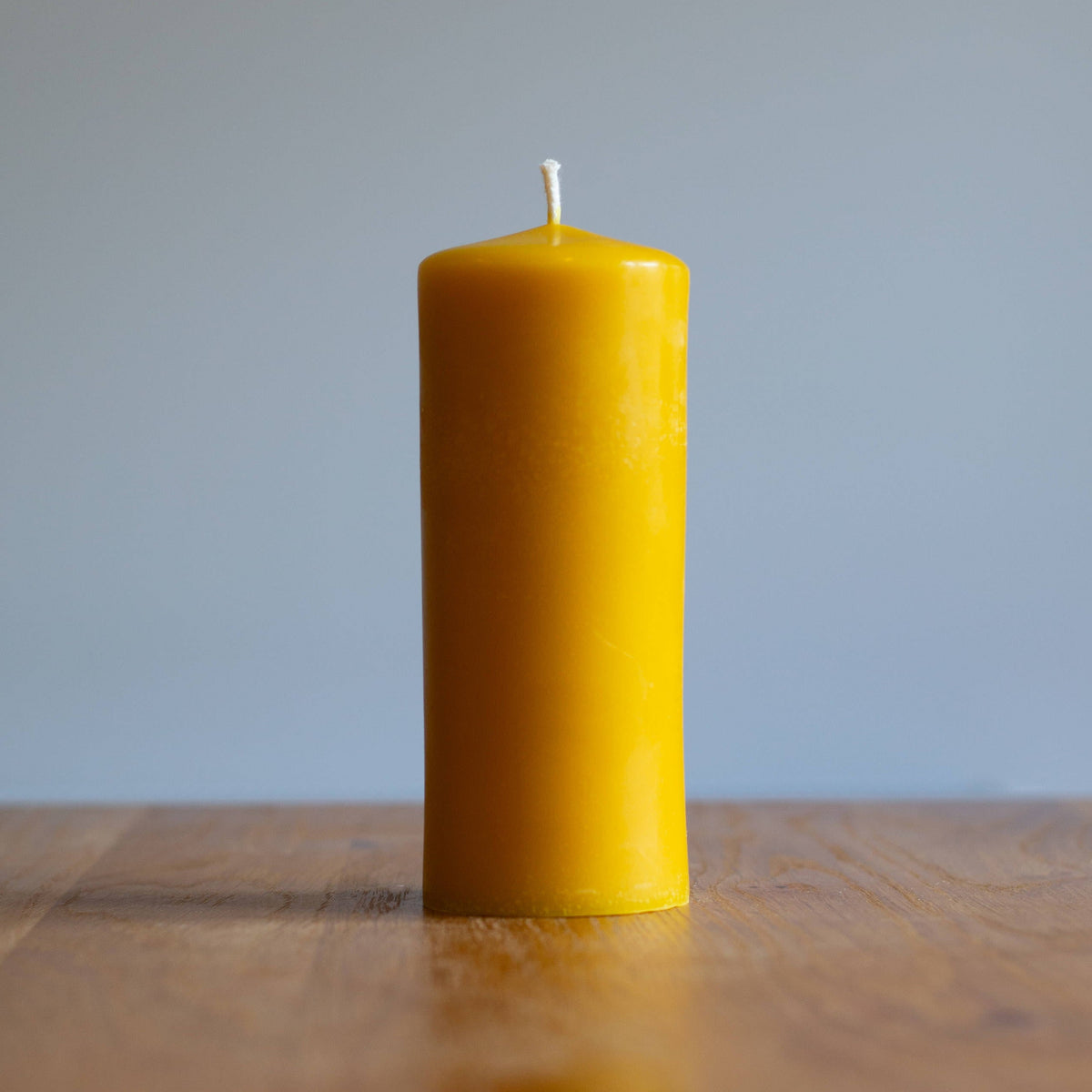 Large smooth pillar candle- Lillys Pharmacy and Health Store