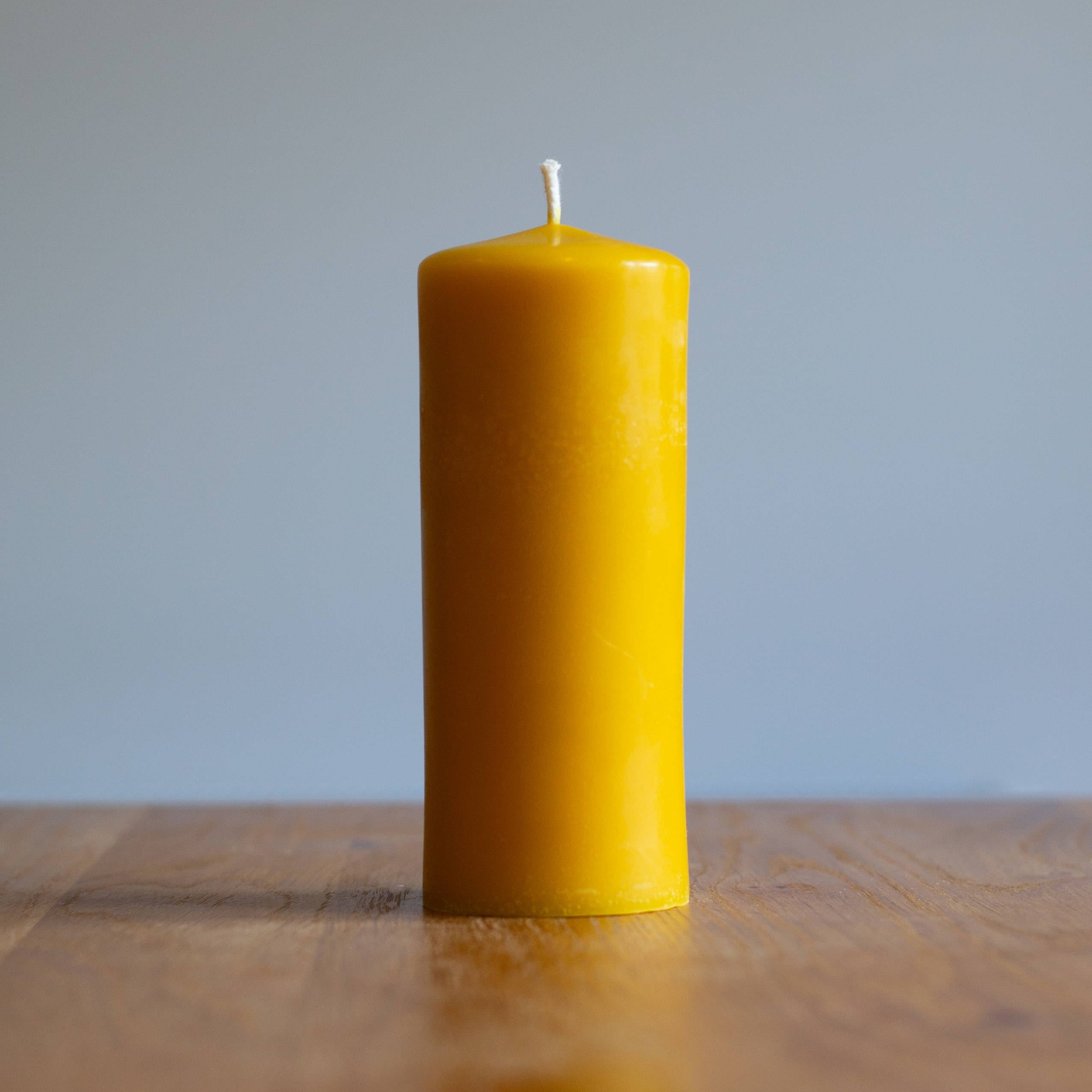 Large smooth pillar candle- Lillys Pharmacy and Health Store