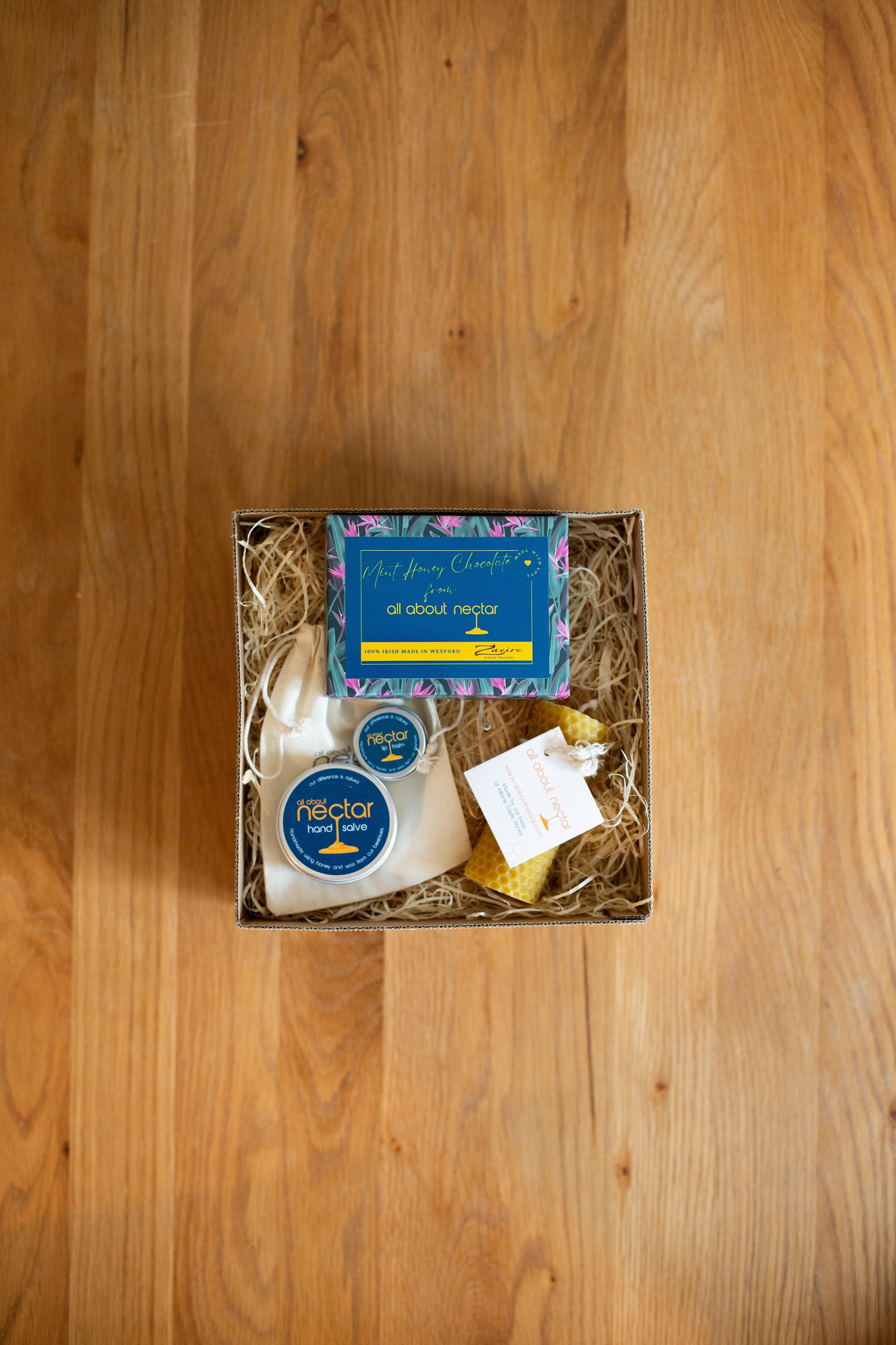 Skincare, Candle & Honey Chocolate Hamper- Lillys Pharmacy and Health Store