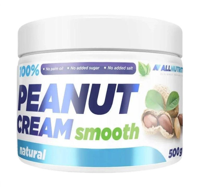 Allnutrition 100% Peanut Cream, Smooth 500g- Lillys Pharmacy and Health Store