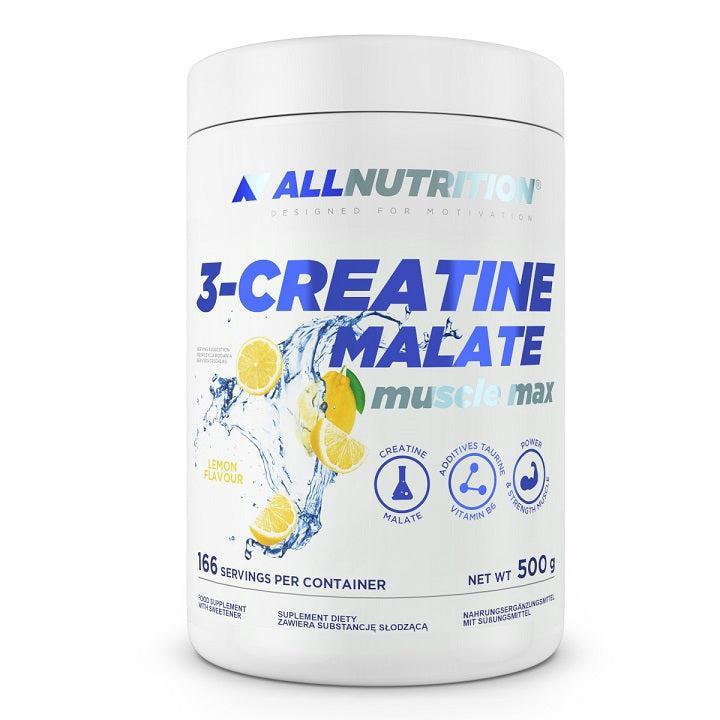Allnutrition 3Creatine Malate, Lemon 500g- Lillys Pharmacy and Health Store
