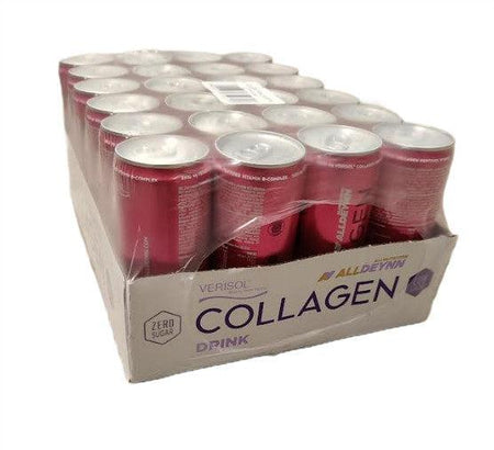 Allnutrition AllDeynn Collagen Drink, Cherrytini 24 x 330 ml- Lillys Pharmacy and Health Store