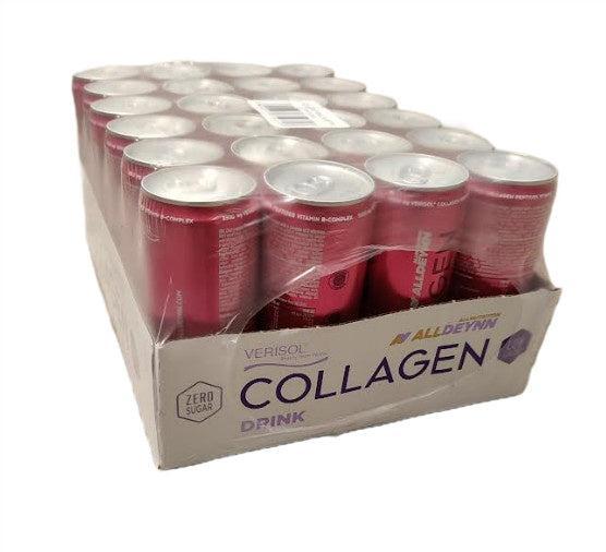 Allnutrition AllDeynn Collagen Drink, Cherrytini 24 x 330 ml- Lillys Pharmacy and Health Store