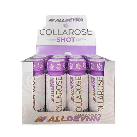 Allnutrition AllDeynn Collarose Shot, Raspberry Wild Strawberry 12 x 80 ml- Lillys Pharmacy and Health Store