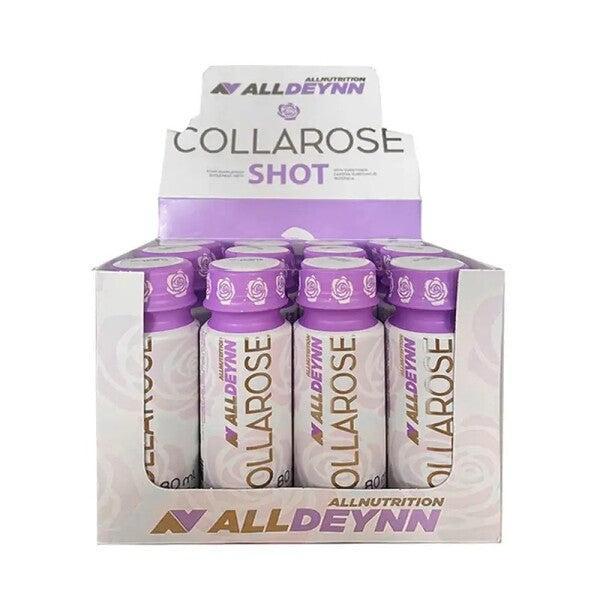 Allnutrition AllDeynn Collarose Shot, Raspberry Wild Strawberry 12 x 80 ml- Lillys Pharmacy and Health Store