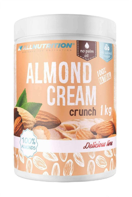 Allnutrition Almond Cream, Crunch 1000g- Lillys Pharmacy and Health Store
