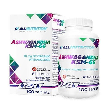Allnutrition Ashwagandha KSM66 100 tablets- Lillys Pharmacy and Health Store
