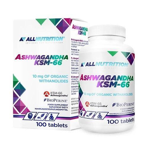 Allnutrition Ashwagandha KSM66 100 tablets- Lillys Pharmacy and Health Store