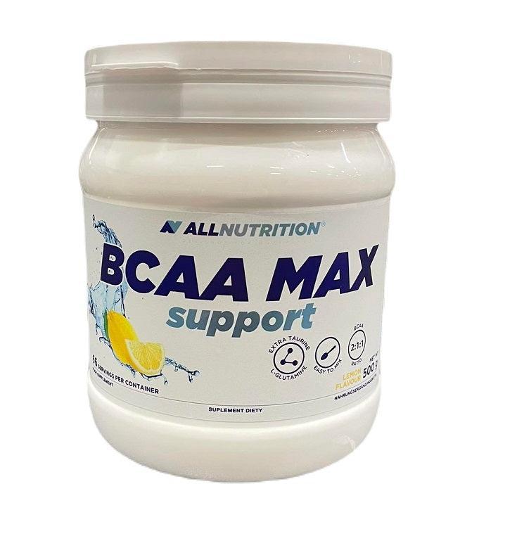 Allnutrition BCAA Max Support, Lemon 500g- Lillys Pharmacy and Health Store