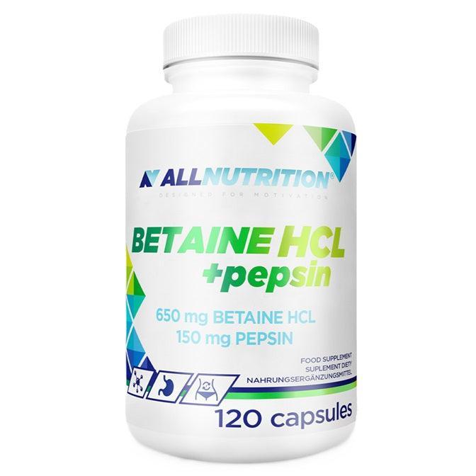 Allnutrition Betaine HCl + Pepsin 120 caps- Lillys Pharmacy and Health Store